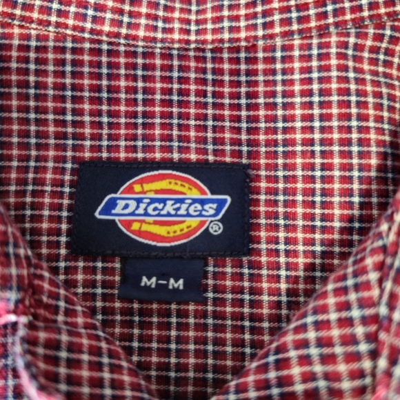 Dickies Men's Red Short Sleeve Shirt - Picture 2 of 7